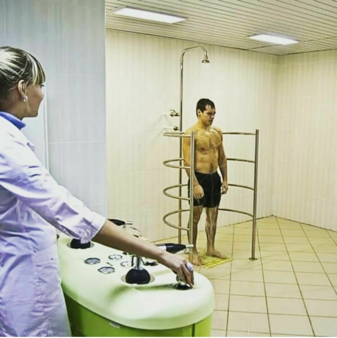 контрастный душ в санатории